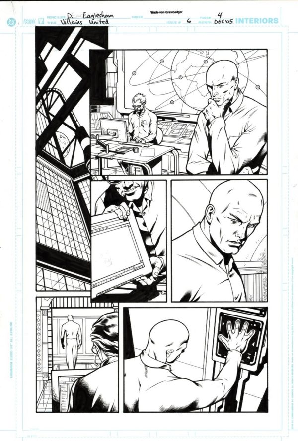 Villains United #6 p.04 by Dale Eaglesham and Wade von Grawbadger