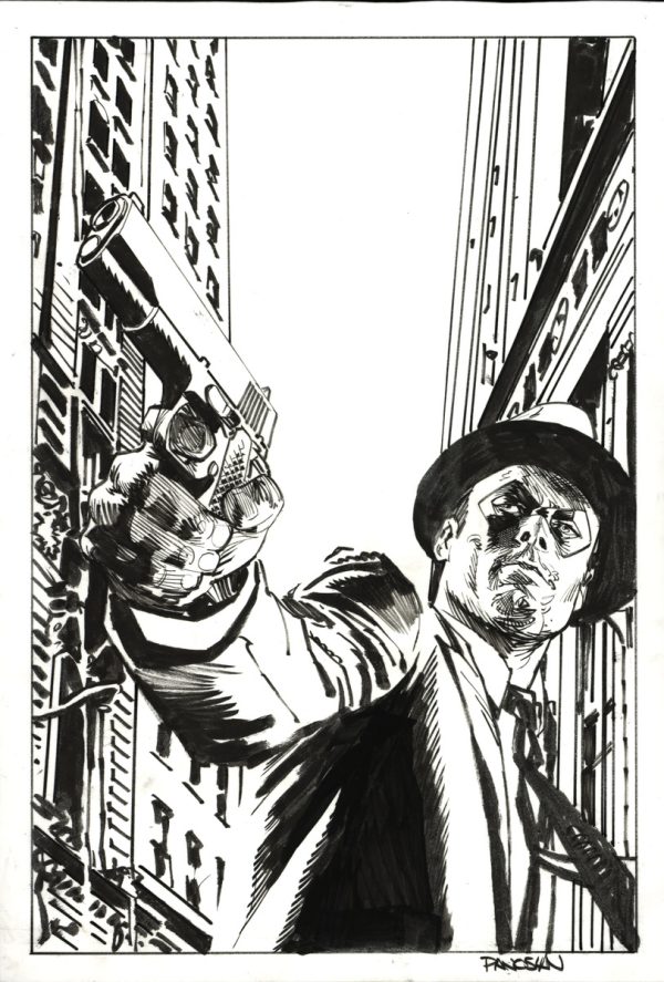 Green Hornet: One Night in Bangkok Cover by Dan Panosian