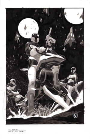 Parallel #3 Cover Art by Matteo Scalera