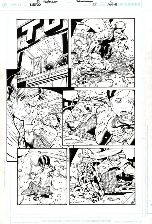 Hero #22 p.06 by Dale Eaglesham and Wade von Grawbadger