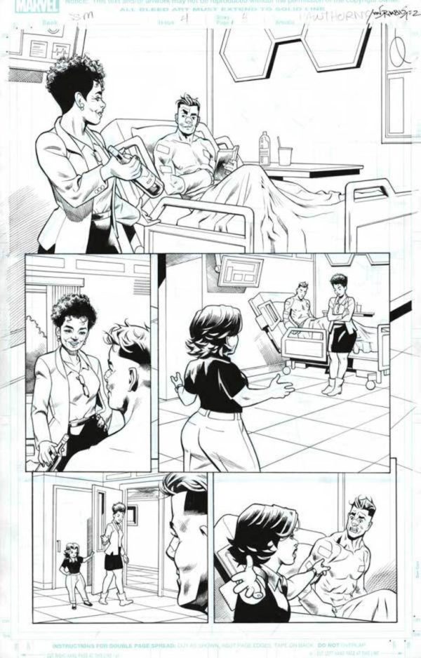 Superior Spider-Man #4 p.04 by Mike Hawthorne and Wade von Grawbadger