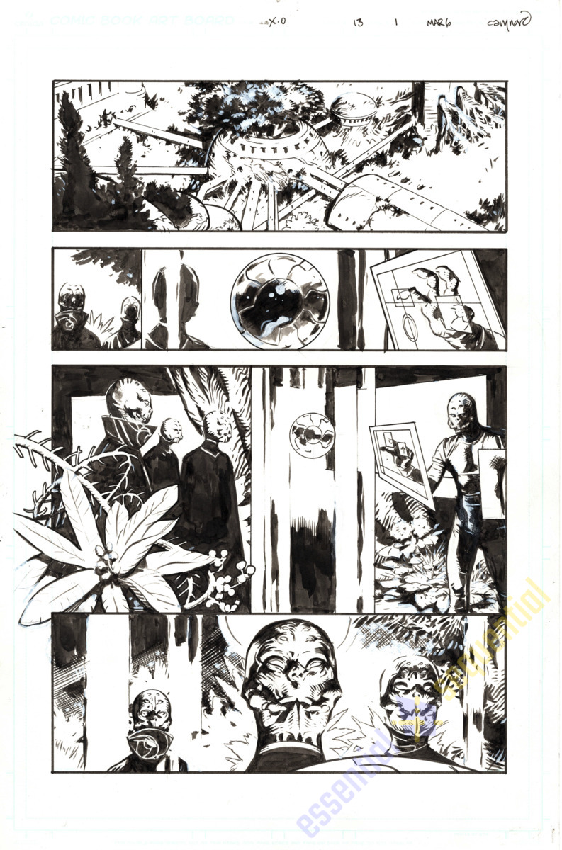 X-O Manowar #13 page 1 by Cary Nord 1 X-O Manowar #13 page 1 by Cary Nord