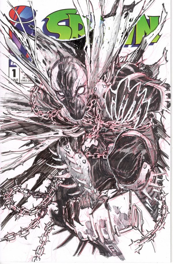 Spawn #1 Sketch Cover by Eric Canete