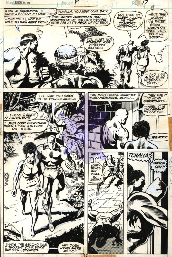 Jungle Action #8 p.17 by Rich Buckler & Klaus Janson