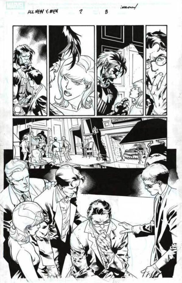 All-New X-Men #2 p.08 by Stuart Immonen and Wade von Grawbadger