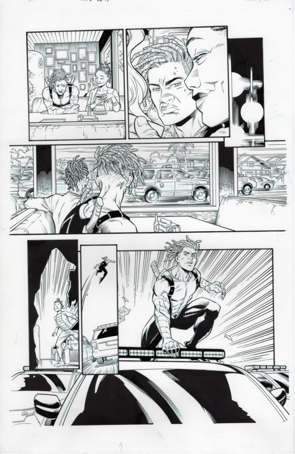 Aquaman: The Becoming #1 page 13 by Diego Olortegui and Wade von Grawbadger