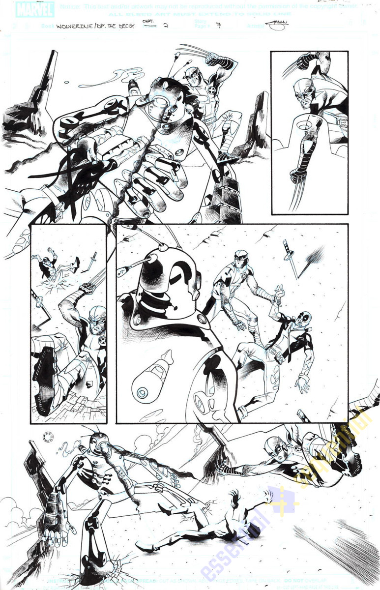 Wolverine/Deadpool: The Decoy #2 p.07 by Shawn Crystal 1 Wolverine/Deadpool: The Decoy #2 p.07 by Shawn Crystal