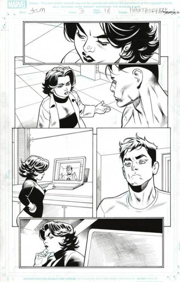 Superior Spider-Man #3 p.18 by Wade von Grawbadger