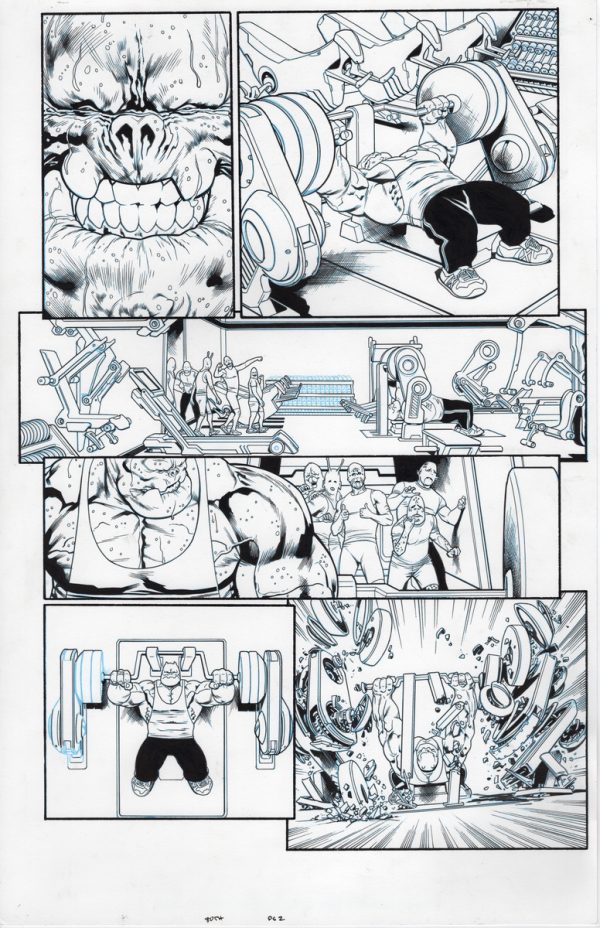 Green Lantern 80th Anniversary #1 page 2 by Fernando Pasarin and Wade von Grawbadger