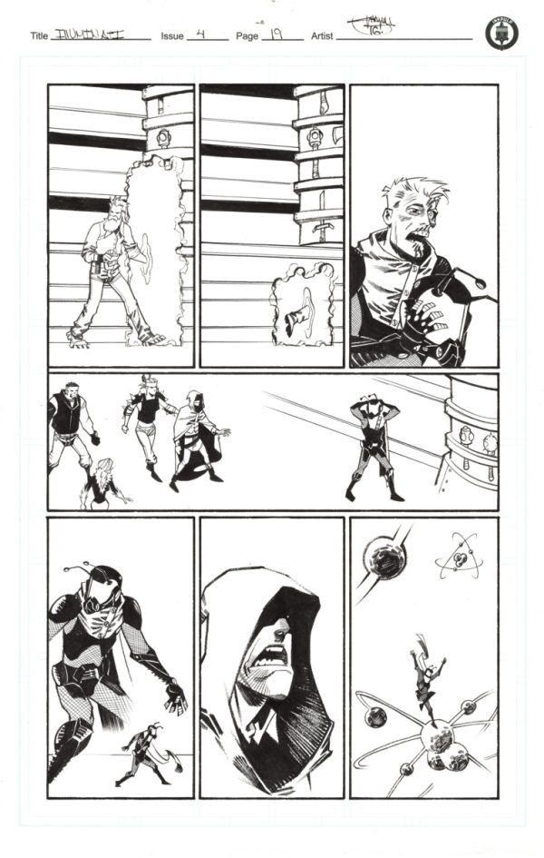 Illuminati #4 p.19 by Shawn Crystal