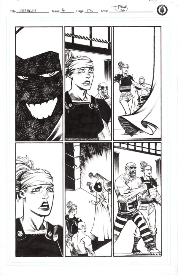Illuminati #7 p.14 by Shawn Crystal