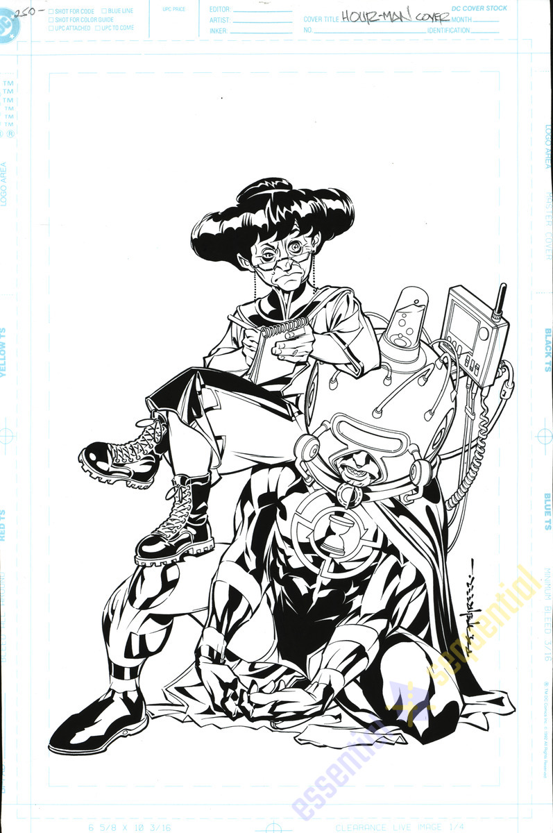 Hour Man #21 Cover by Brian Stelfreeze 1 Hour Man #21 Cover by Brian Stelfreeze