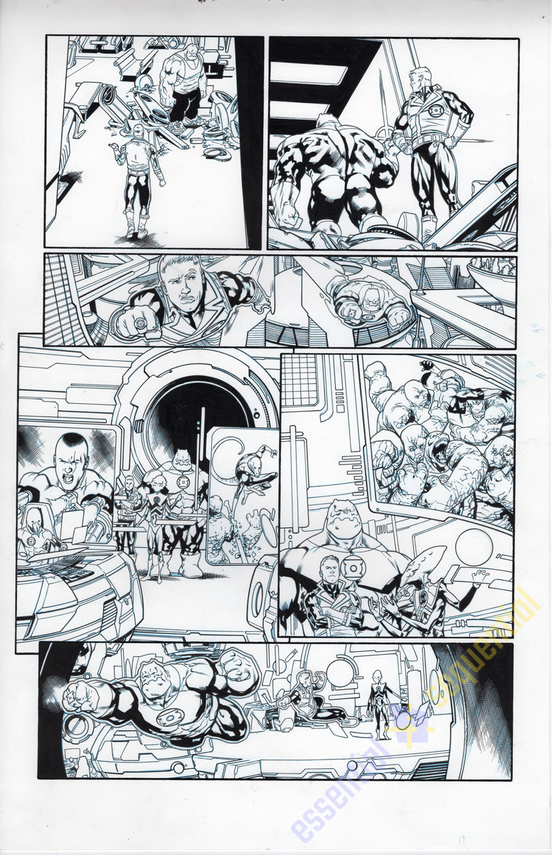 Green Lantern 80th Anniversary #1 page 3 by Fernando Pasarin and Wade von Grawbadger 1 Green Lantern 80th Anniversary #1 page 3 by Fernando Pasarin and Wade von Grawbadger
