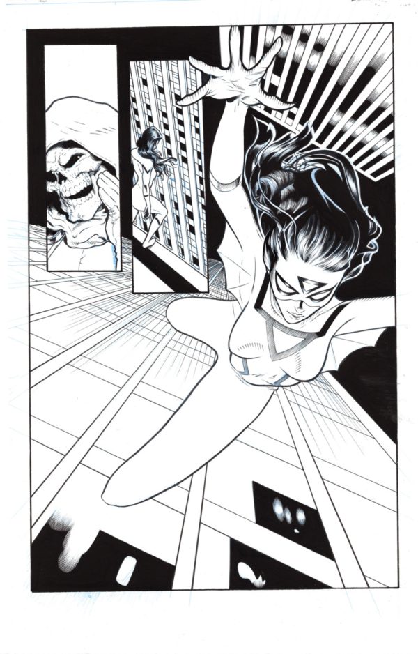 Amazing Spiderman #31 Page by Eric Koda and Wade von Grawbadger