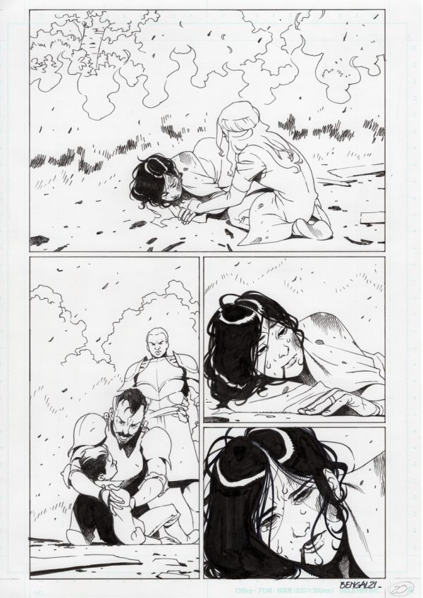 Dark Knights Of Steel #4 p.20 by Bengal