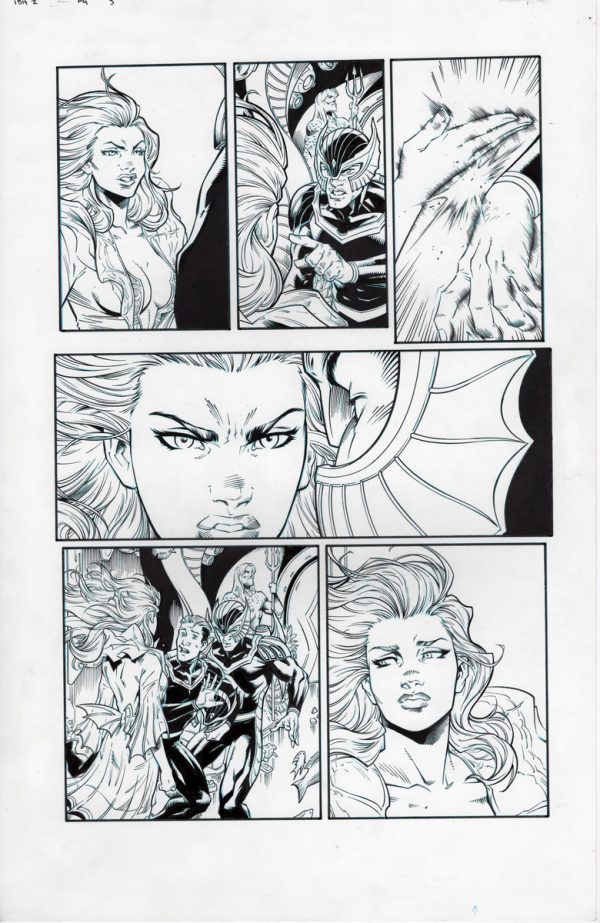 Aquaman: The Becoming #2 page 5 by Diego Olortegui and Wade von Grawbadger