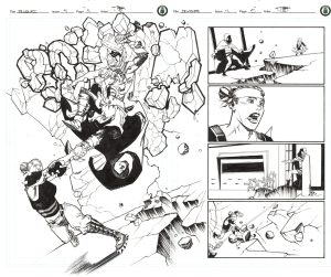 Illuminati #4 p.04-5 by Shawn Crystal