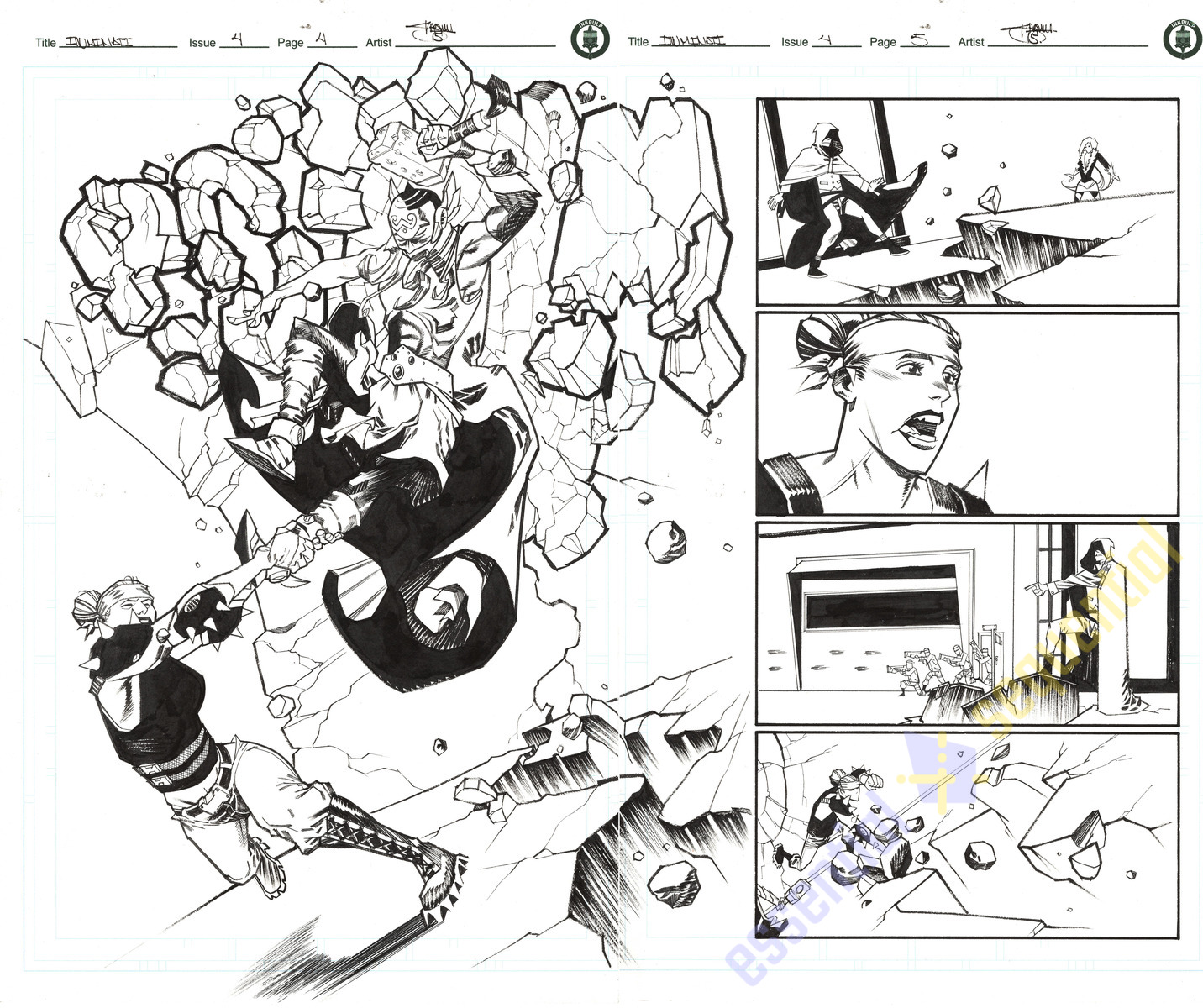 Illuminati #4 p.04-5 by Shawn Crystal 1 Illuminati #4 p.04-5 by Shawn Crystal