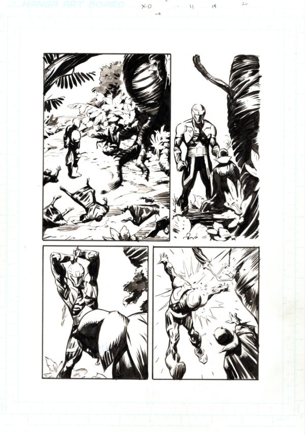 X-O Manowar #11 page 11 by Cary Nord