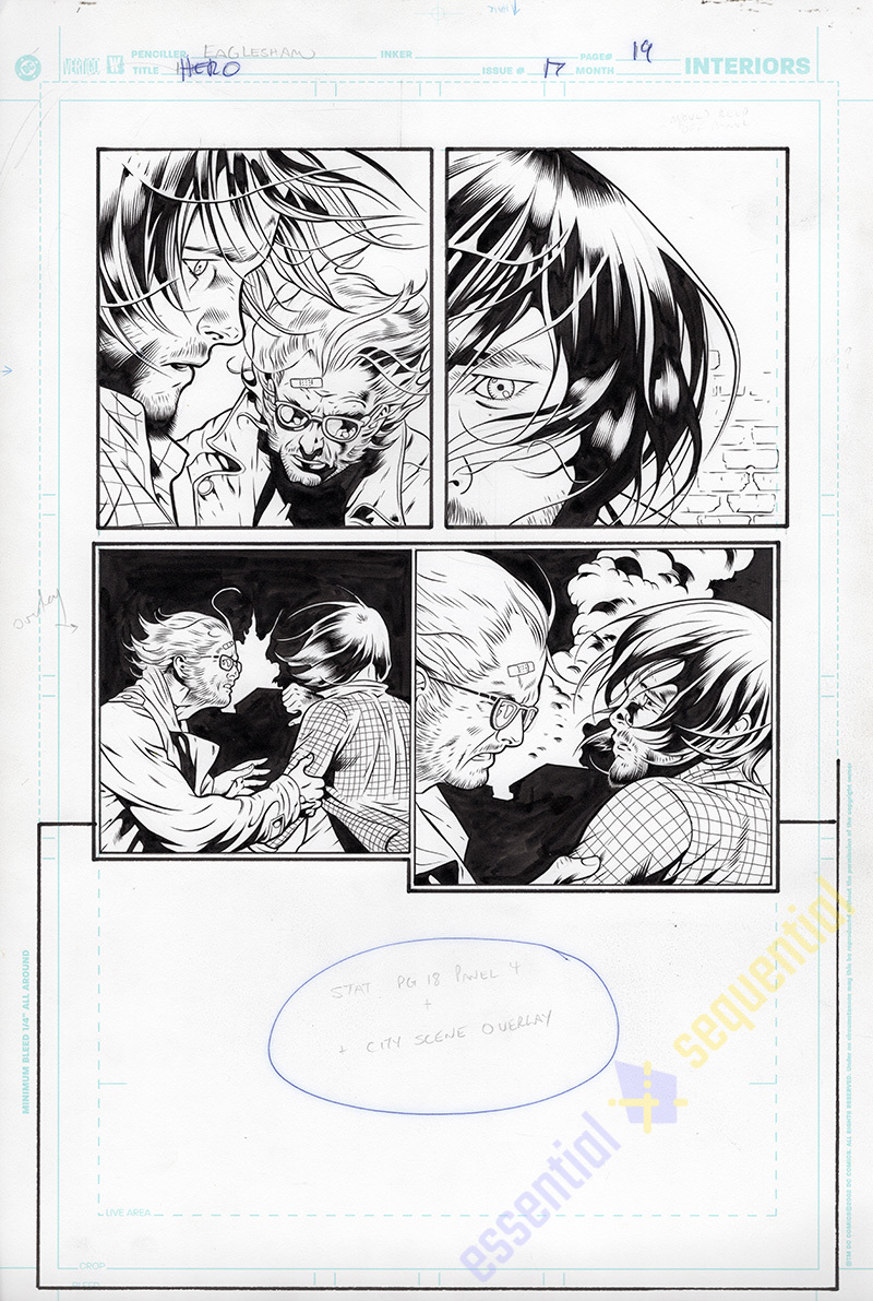 Hero #17 p.18-20 by Dale Eaglesham and Wade von Grawbadger 6 Hero #17 p.18-20 by Dale Eaglesham and Wade von Grawbadger - Image 6