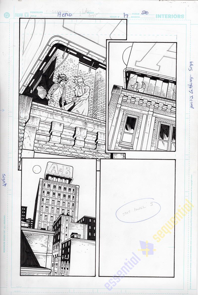 Hero #17 p.18-20 by Dale Eaglesham and Wade von Grawbadger 3 Hero #17 p.18-20 by Dale Eaglesham and Wade von Grawbadger - Image 3