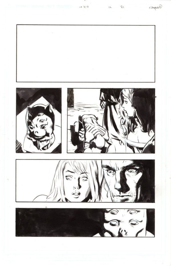 X-O Manowar #12 page 21 by Cary Nord