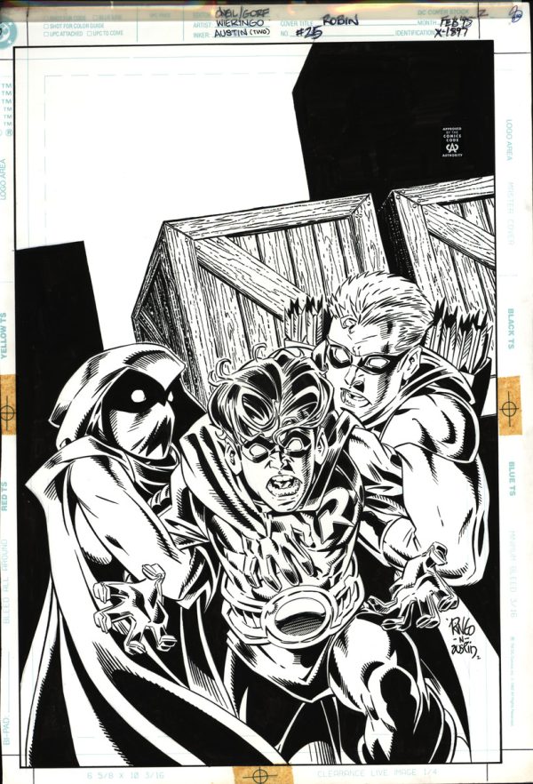 Robin #25 Cover by Mike Wieringo & Terry Austin