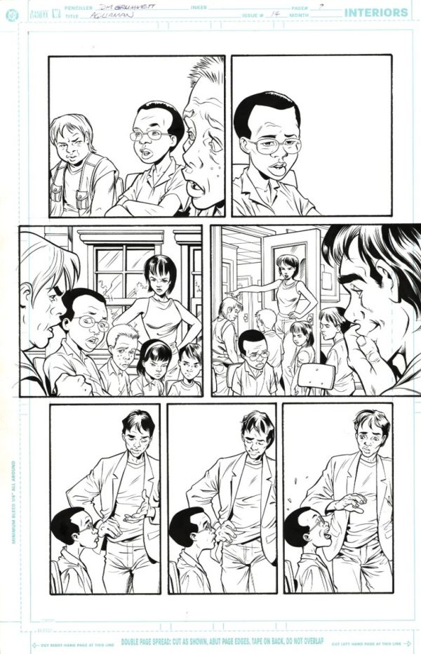 Aquaman #14 p.07 by Tom Grummett and Wade von Grawbadger