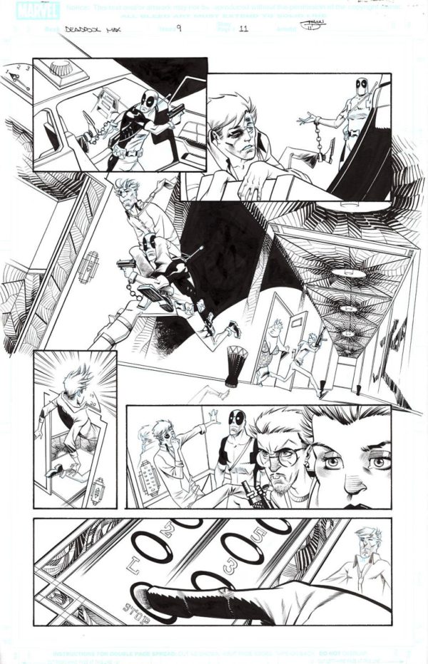 Deadpool Max #9 p.11 by Shawn Crystal