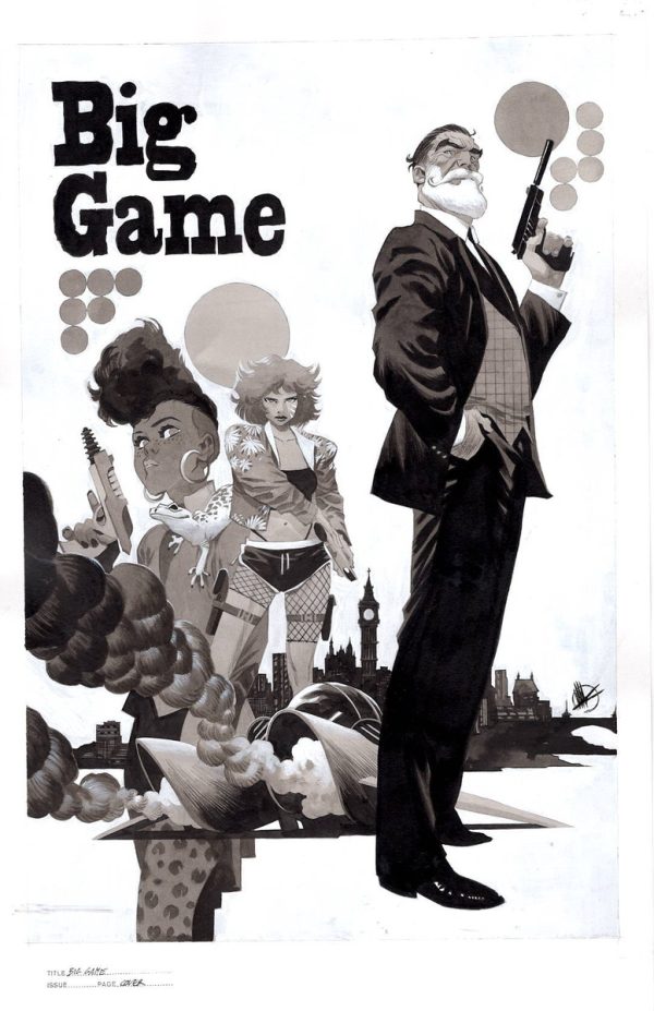 Big Game #4 Cover by Matteo Scalera