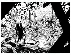Batman #4 p.02-3 by David Finch