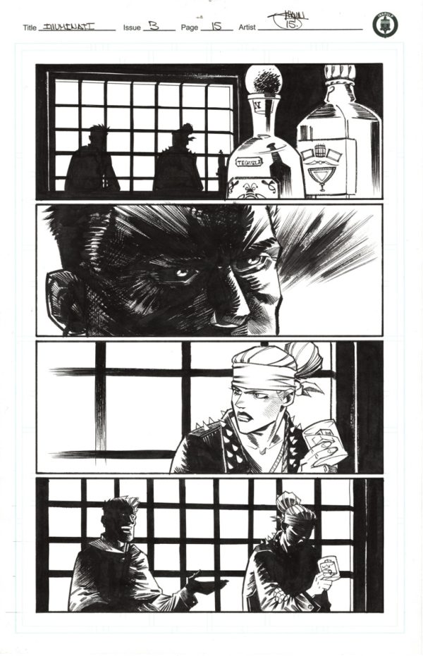 Illuminati #3 p.15 by Shawn Crystal