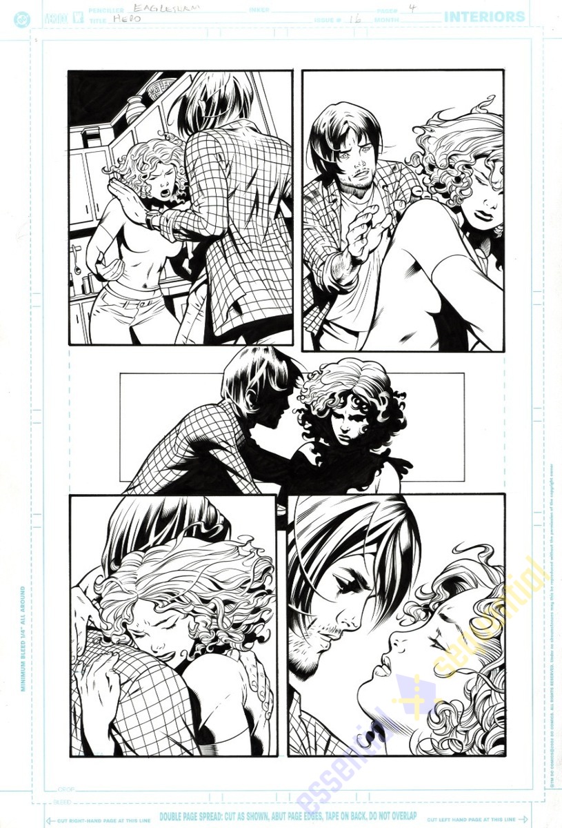 Hero #16 p.04 by Dale Eaglesham and Wade von Grawbadger 1 Hero #16 p.04 by Dale Eaglesham and Wade von Grawbadger