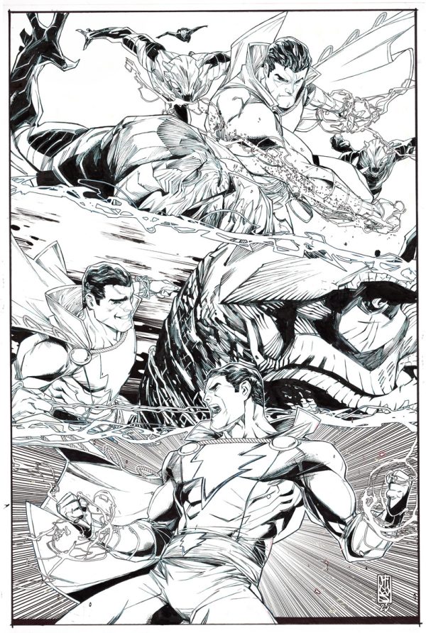 Shazam #2 Cover by John Timms