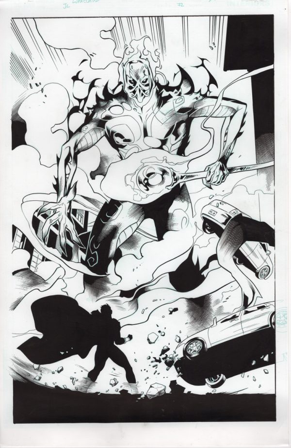 Justice League #72 page 17 by Emanuela Lupacchino and Wade von Grawbadger