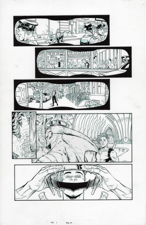 Aquaman: The Becoming #1 page 17 by Diego Olortegui and Wade von Grawbadger