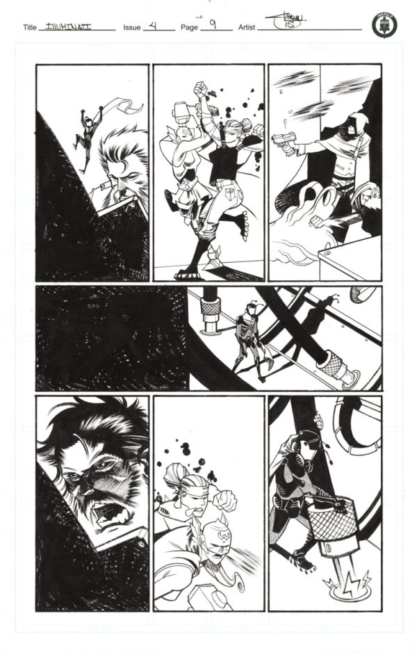Illuminati #4 p.09 by Shawn Crystal