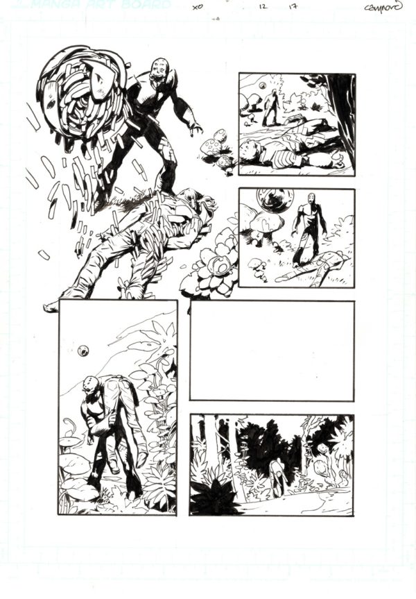 X-O Manowar #12 page 17 by Cary Nord