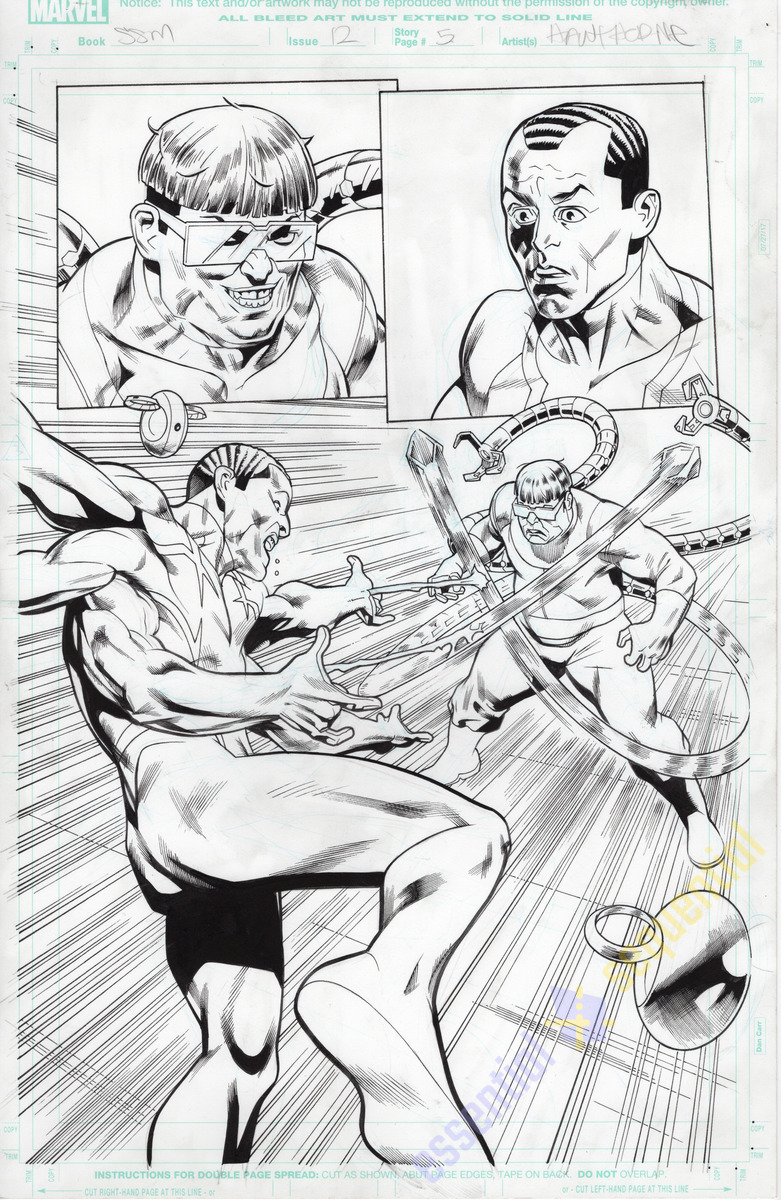 Superior Spider-Man #12 page 5 by Mike Hawthorne and Wade Von Grawbadger 1 Superior Spider-Man #12 page 5 by Mike Hawthorne and Wade Von Grawbadger