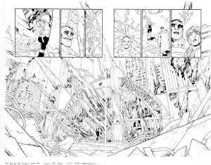 Red Hood and The Outlaws Ann. #2 p.04-5 by Neil Googe and Grawbadger