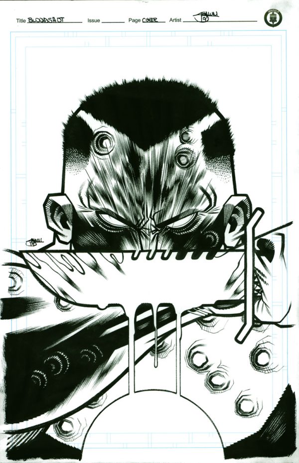 Bloodshot #10 Cover by Shawn Crystal