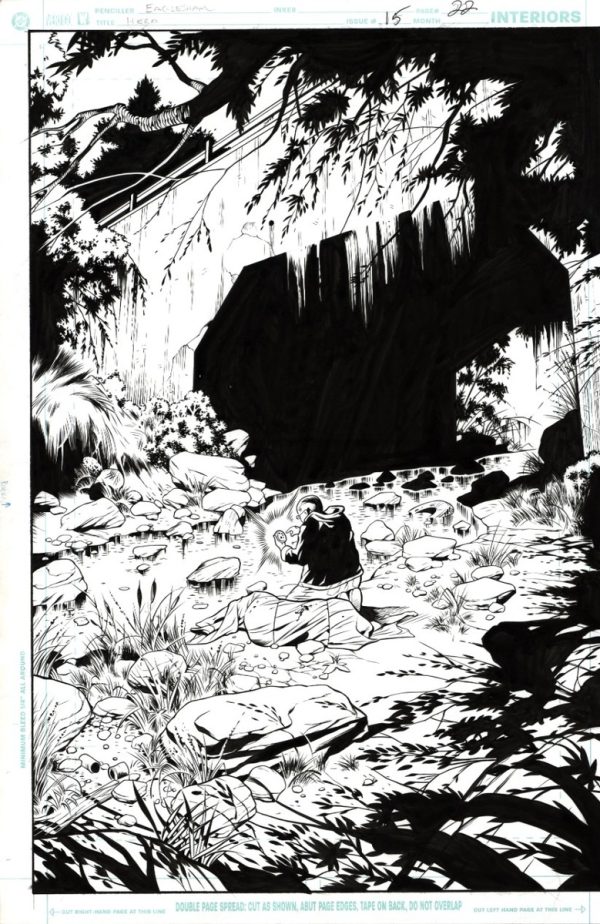 Hero #15 p.22 by Dale Eaglesham and Wade von Grawbadger