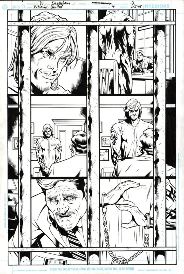 Villains United #4 p.02 by Dale Eaglesham and Wade von Grawbadger