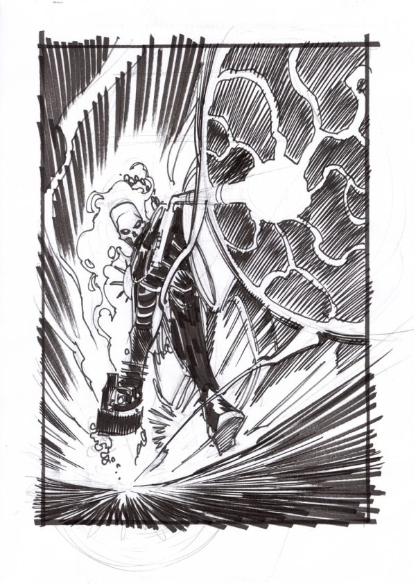 Guardians of the Galaxy #2 Cover Preliminary by Matteo Scalera