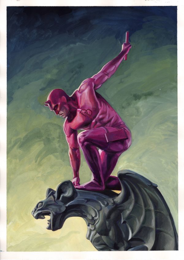 Daredevil Painting by Elia Bonetti