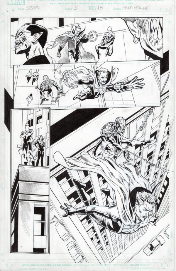 Superior Spider-Man #5 page 15 by Mike Hawthorne and Wade von Grawbadger