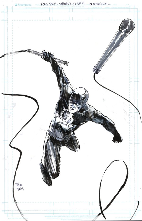 Devil's Reign Omega 1 Cover by Rod Reis