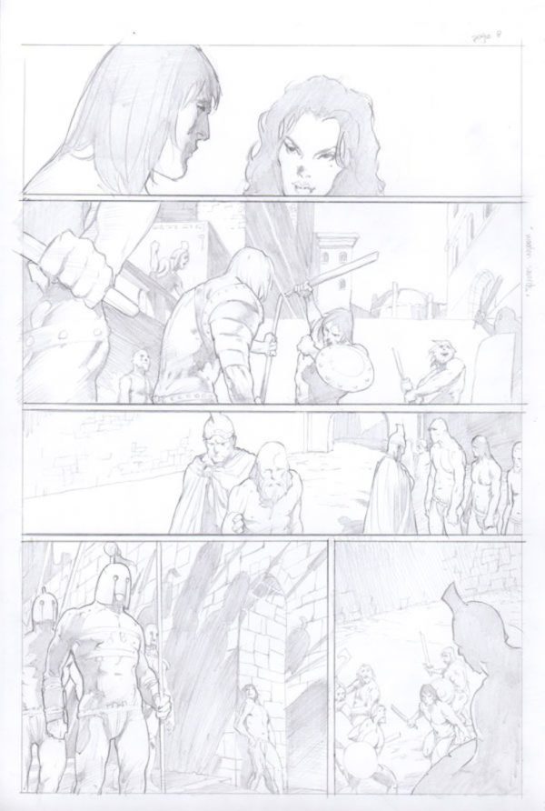 Conan #4 p.08 by Cary Nord