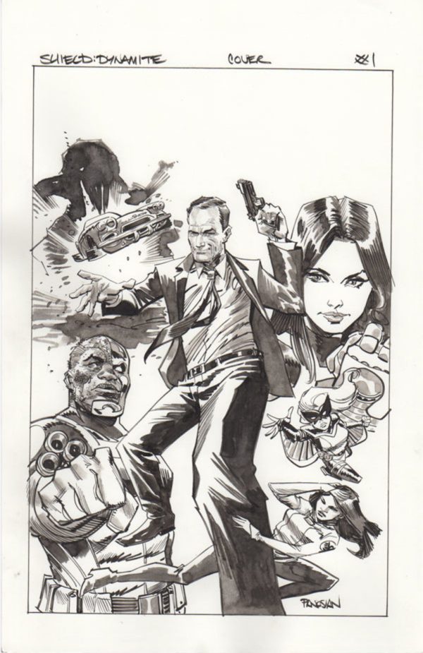Agents of SHIELD #1 Cover by Dan Panosian