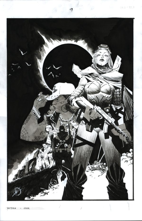 Nocterra #10 Cover by Matteo Scalera